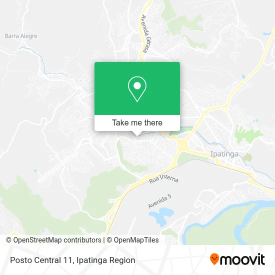 Posto Central 11 map