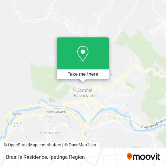 Brasil's Residence map