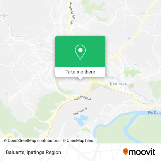 Baluarte map
