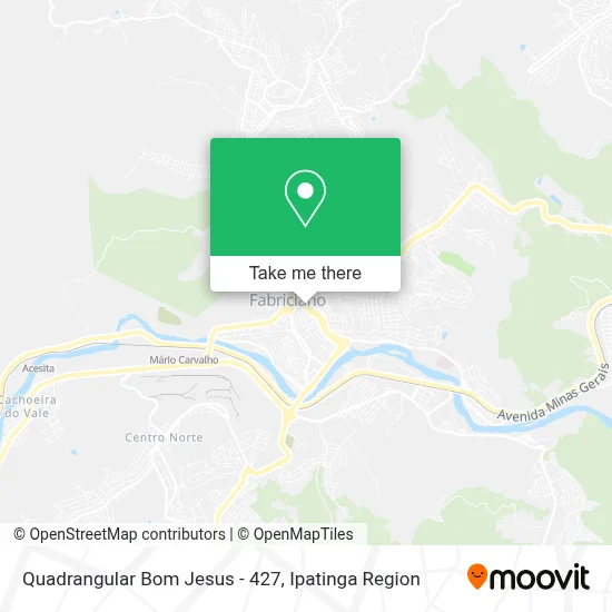 Quadrangular Bom Jesus - 427 map