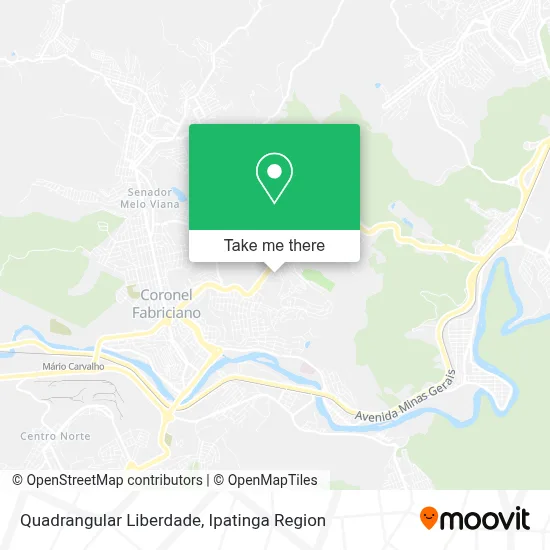 Quadrangular Liberdade map