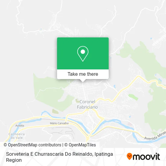 Sorveteria E Churrascaria Do Reinaldo map