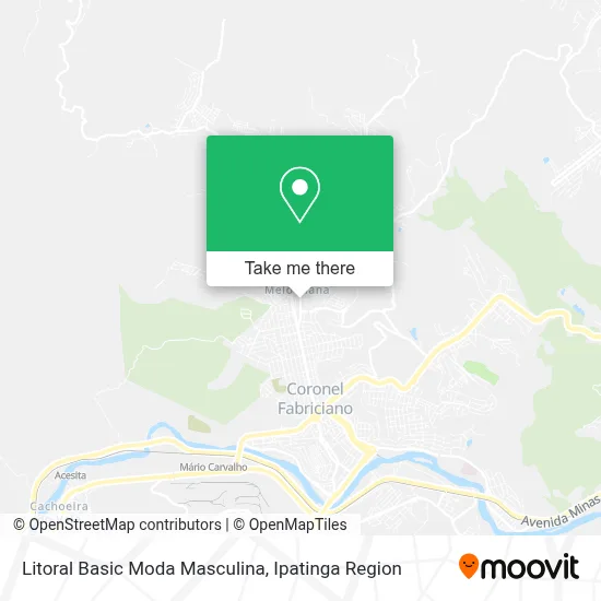 Litoral Basic Moda Masculina map