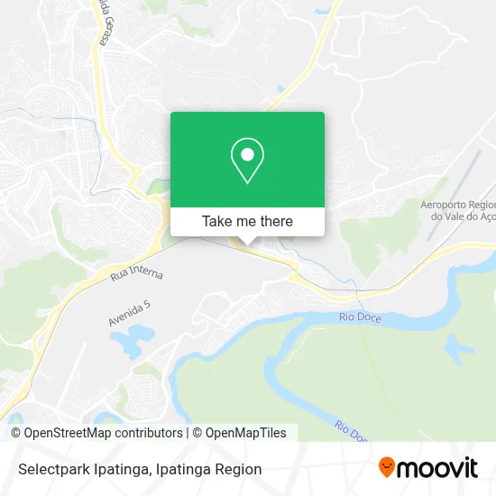 Selectpark Ipatinga map