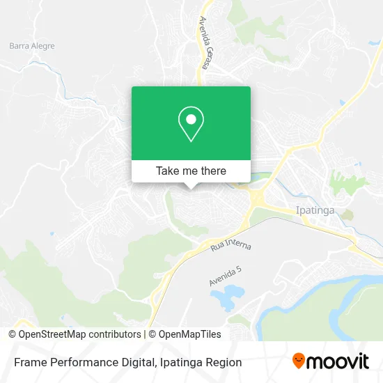 Frame Performance Digital map