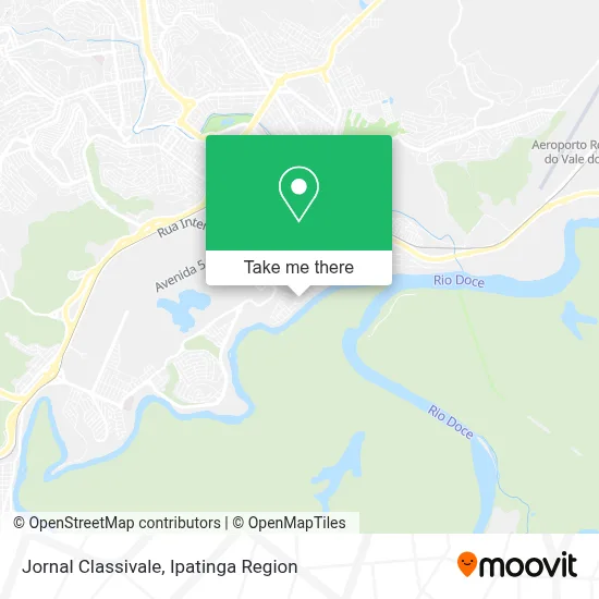 Jornal Classivale map