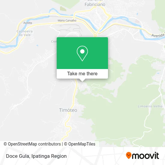 Doce Gula map