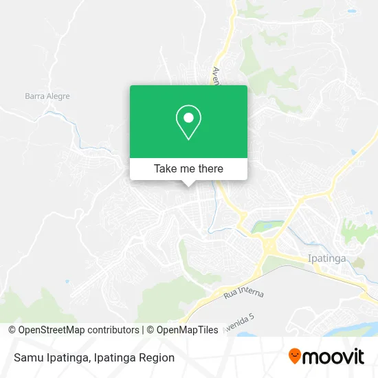Samu Ipatinga map