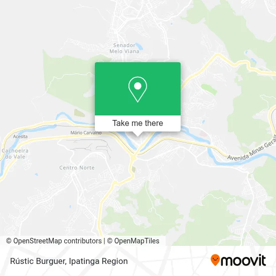 Rústic Burguer map