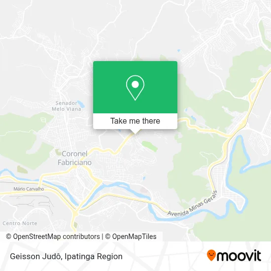 Geisson Judô map