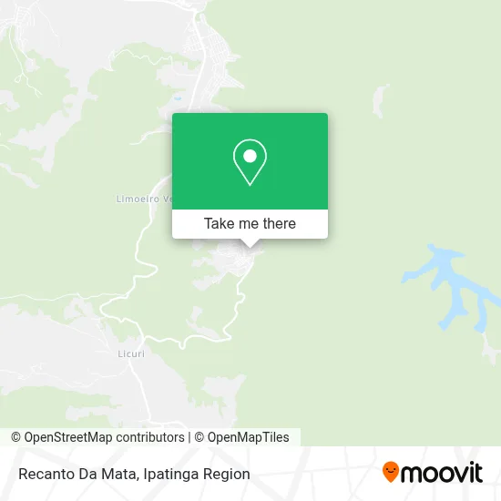 Recanto Da Mata map