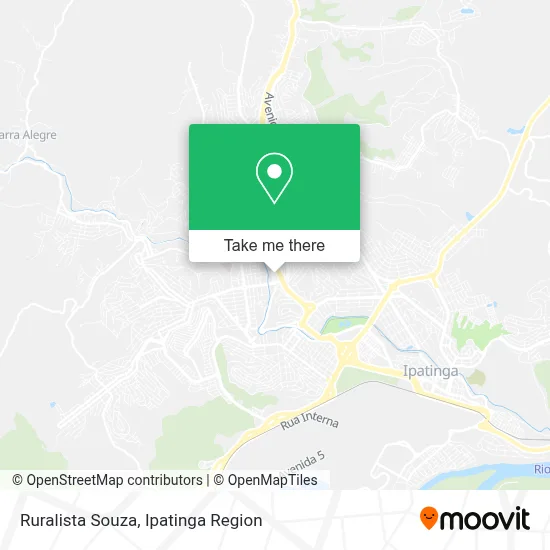 Ruralista Souza map