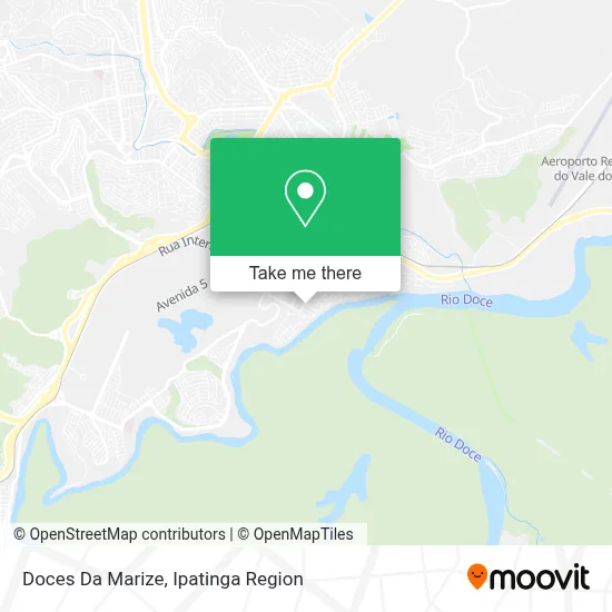 Doces Da Marize map