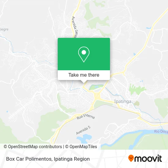 Box Car Polimentos map
