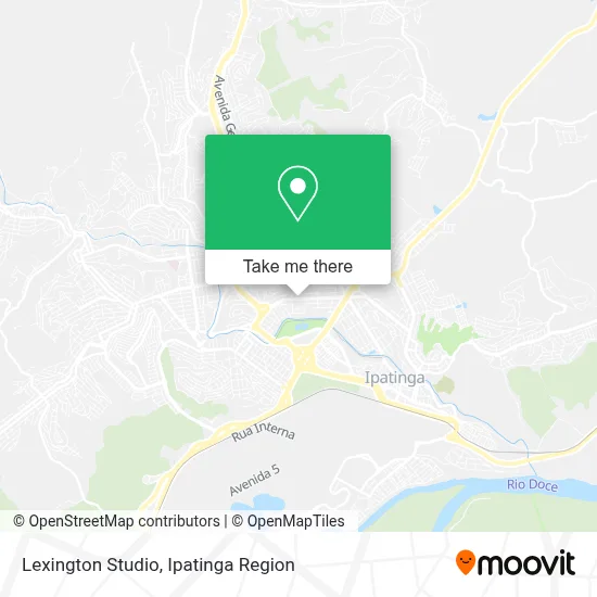 Lexington Studio map