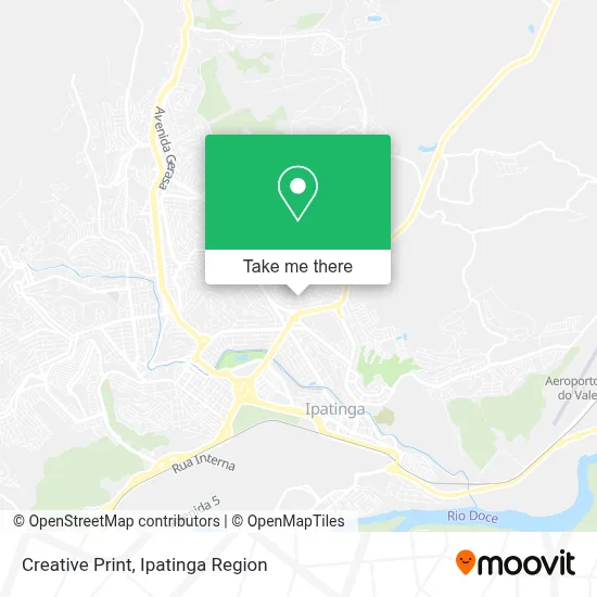 Creative Print map