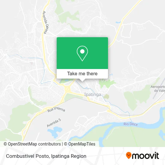 Combustivel Posto map
