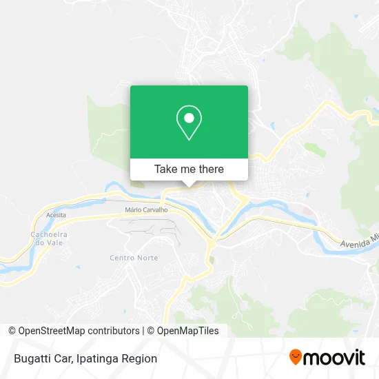 Bugatti Car map