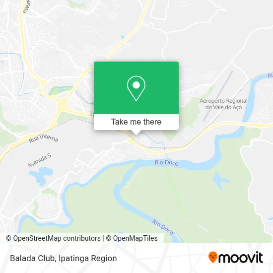 Balada Club map