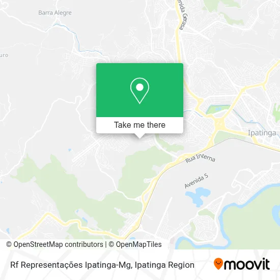 Rf Representações Ipatinga-Mg map