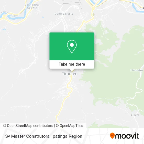 Sv Master Construtora map