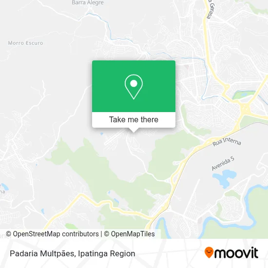 Padaria Multpães map
