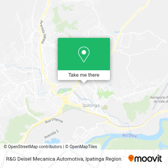 R&G Deisel Mecanica Automotiva map