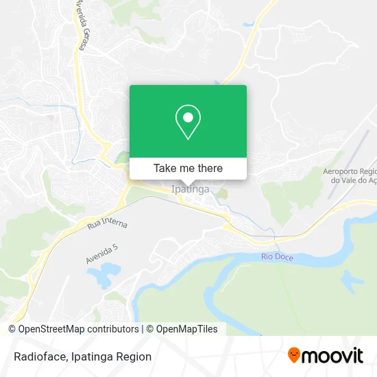 Radioface map