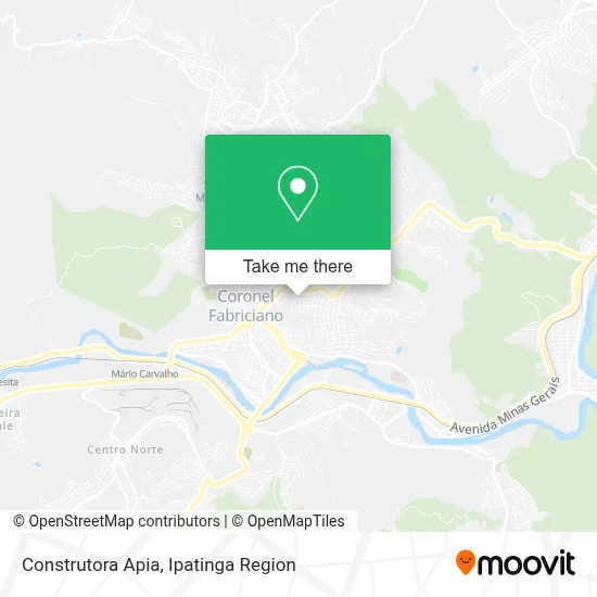 Construtora Apia map