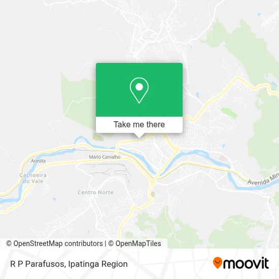 R P Parafusos map