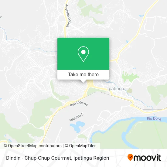 Dindin - Chup-Chup Gourmet map