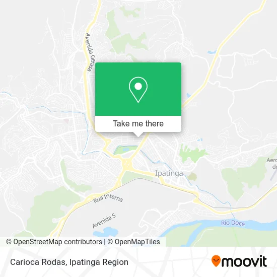 Carioca Rodas map