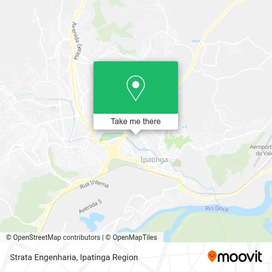 Strata Engenharia map