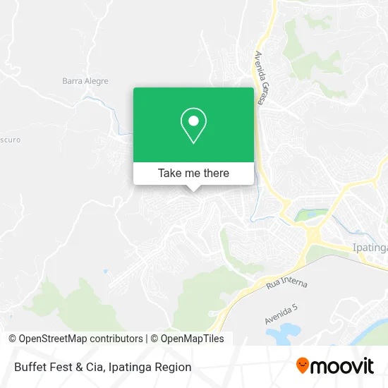Buffet Fest & Cia map
