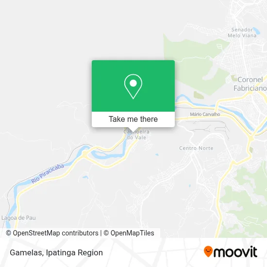 Gamelas map