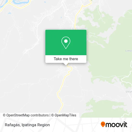Rafagás map