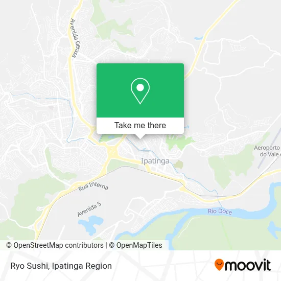 Ryo Sushi map