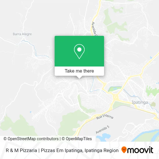 R & M Pizzaria | Pizzas Em Ipatinga map