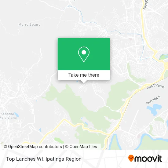 Top Lanches Wf map