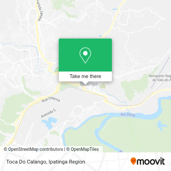 Toca Do Calango map
