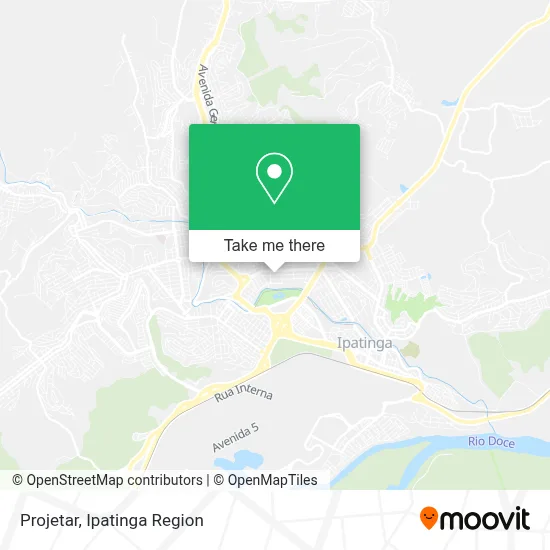 Projetar map