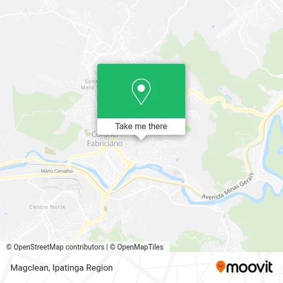 Magclean map