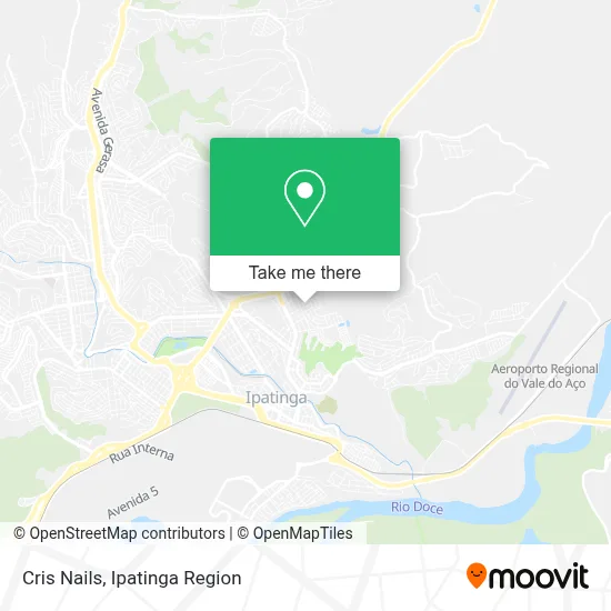 Cris Nails map
