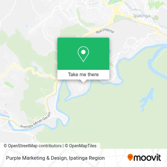 Purple Marketing & Design map
