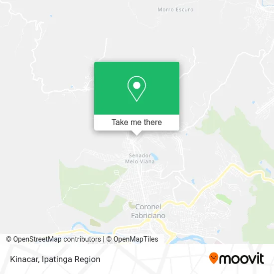 Kinacar map
