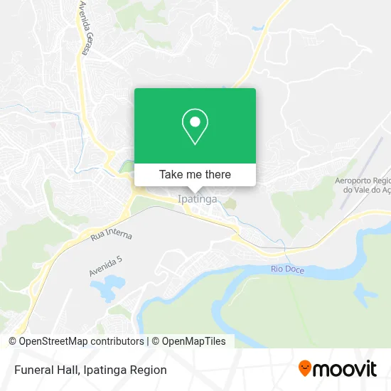 Funeral Hall map