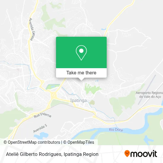 Ateliê Gilberto Rodrigues map