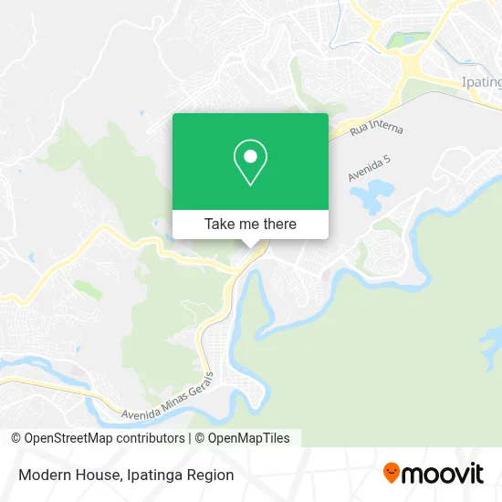 Casa Moderna map