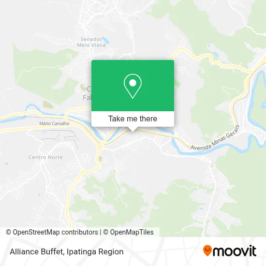 Alliance Buffet map