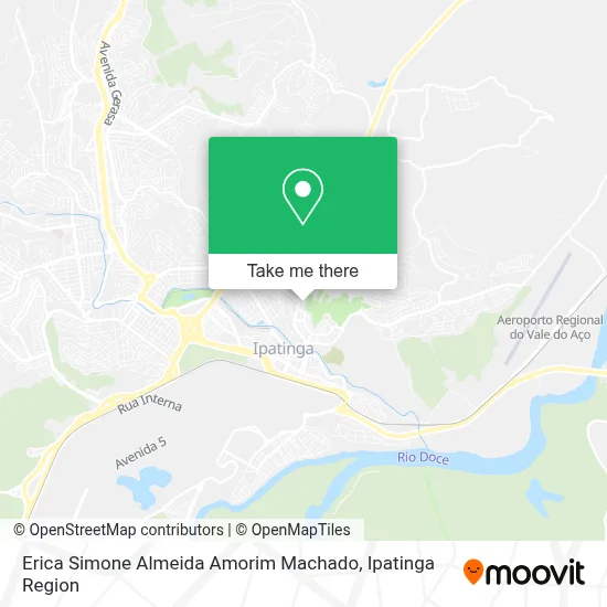Erica Simone Almeida Amorim Machado map